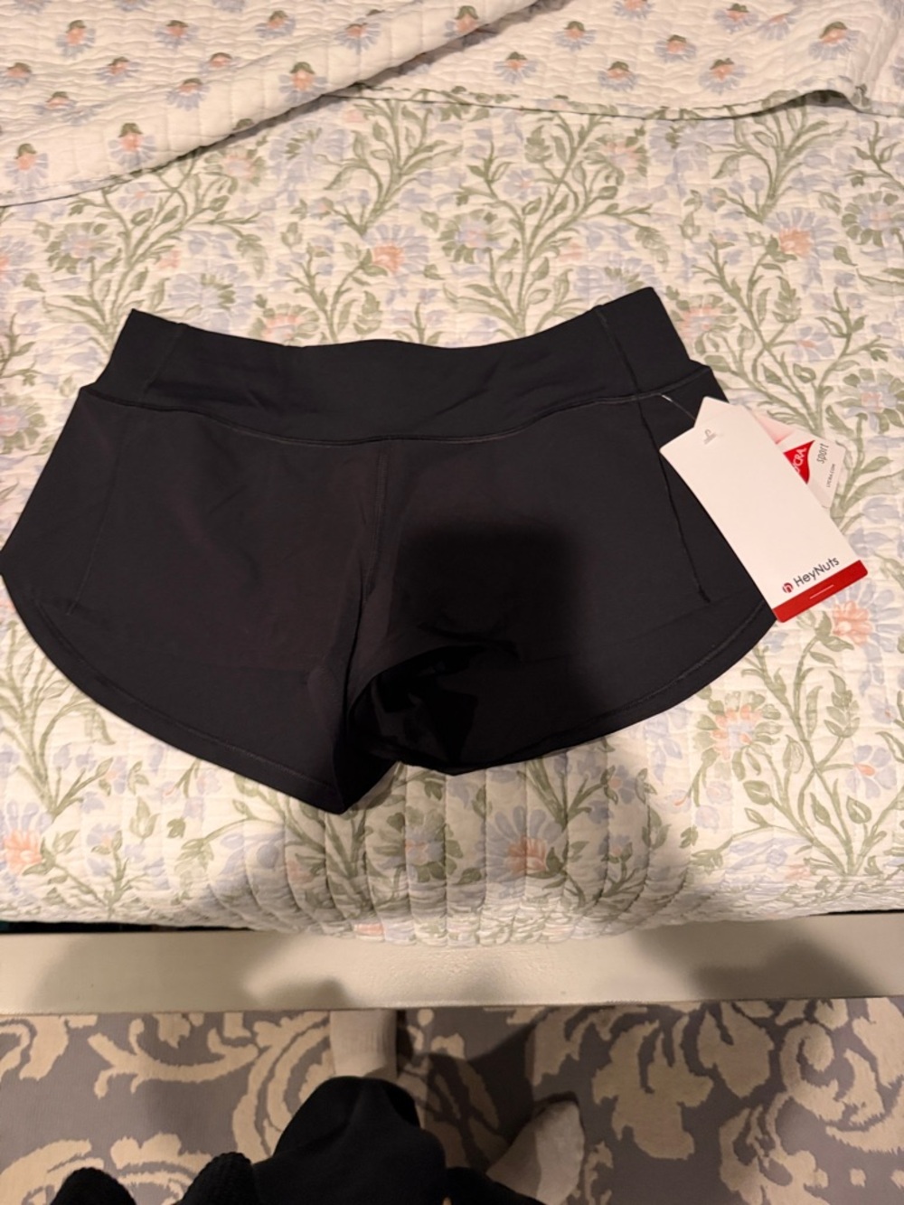 Lorna Jane Black Women's High-Rise Athletic Shorts